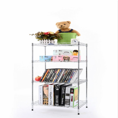 4 - layer chromium plating multi - functional shelf storage bathroom shelf