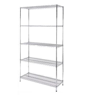 六层镀铬重型置物架多层