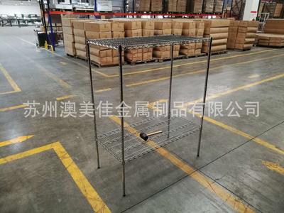 Electronic factory anti-static rack net trolley finishing frame