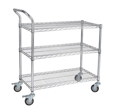 A supermarket trolley