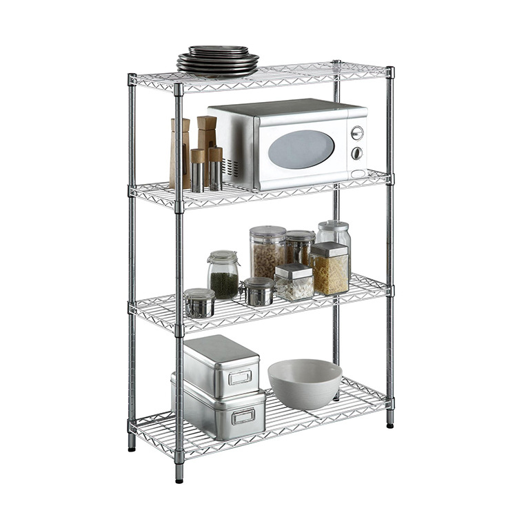 Carbon steel finishing metal shelving stock multi-layer storage shelving kitchen storage shelving ch