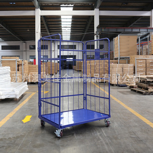 Warehouse cage truck tally turnover trolley